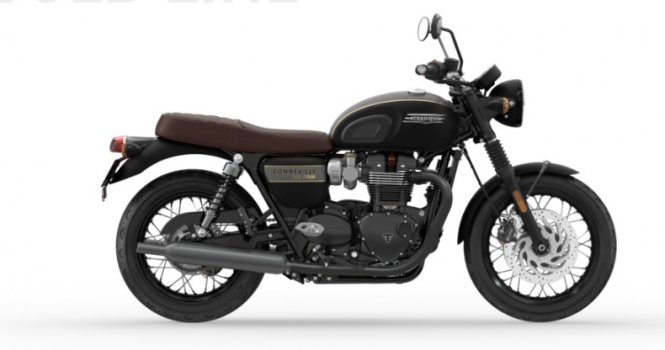 Triumph BONNEVILLE T120 BLACK GOLD LINE 2022