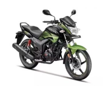 Hero Hunk 150CC Matt Black With Leaf Green (Single Disc)