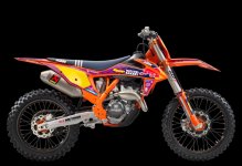KTM 250 SX-F TROY LEE DESIGNS 2023